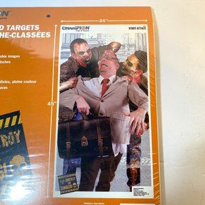Champion Trap and Target Street Attack Zombie Target - poster size #4672